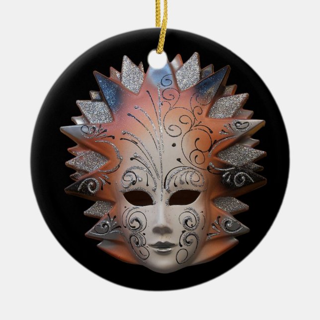 Venetian Masks Ornament (Front)