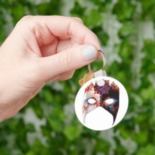 Venetian Masque: Carnival Jewel Key Ring