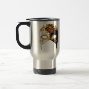 Venetian Masque: Ruby Jewel Travel Mug
