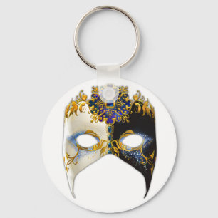 Venetian Masque: Sapphire Jewel Keyring