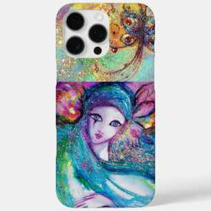 VENETIAN MASQUERADE /MASK IN BLUE iPhone 16 PRO MAX CASE