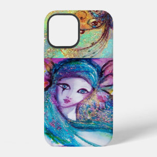 VENETIAN MASQUERADE /MASK IN BLUE iPhone 12 CASE