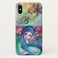 VENETIAN MASQUERADE /MASK IN BLUE MONOGRAM