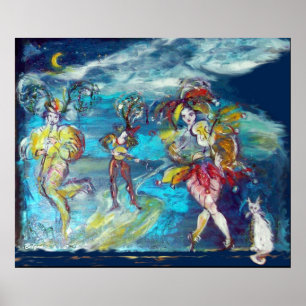 VENETIAN MASQUERADE / MUSIC IN THE NIGHT POSTER