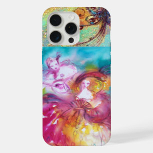 VENETIAN MASQUERADE / PIERROT AND ARLECCHINA iPhone 15 PRO MAX CASE