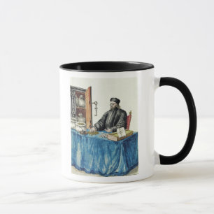 Venetian Moneylender, from an illustrated book Mug