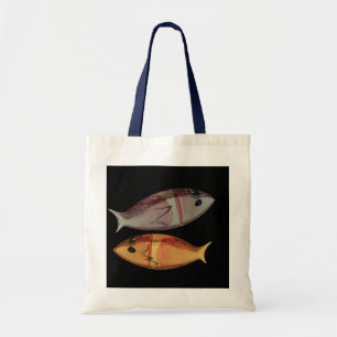 Venetian Murano Glass Fish Tote Bag