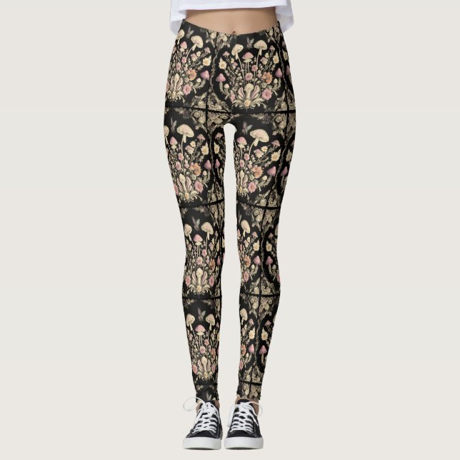 Venetian Mushrooms Leggings (Front)