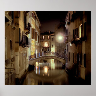 VENETIAN NOCTURNE Poster (Matte)