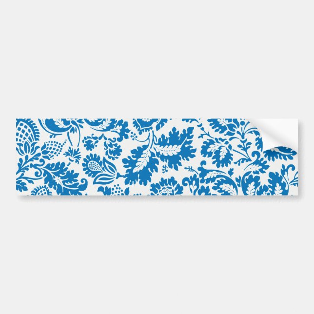 Venetian Pattern (by William Morris) Bumper Sticker (Front)
