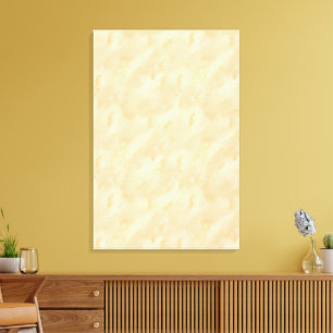 Venetian Plaster Warm Cream Wabi-Sabi Minimalist Canvas Print