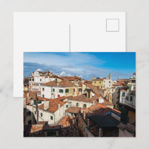 Venetian Rooftops and Terraces Postcard