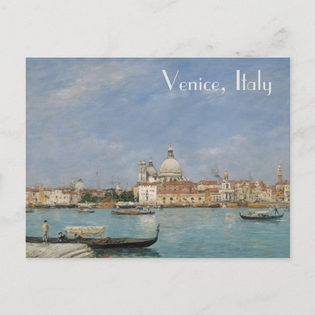 Venetian Serenity: The Grand Canal Postcard (Front)