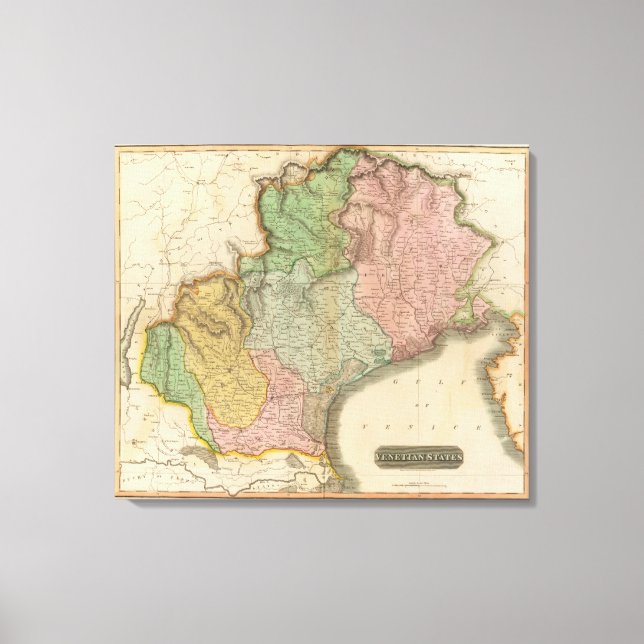 Venetian States Canvas Print (Front)