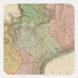 Venetian States Square Sticker
