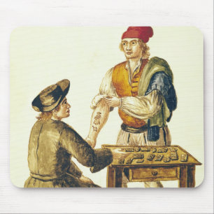 Venetian Tattooer Mouse Mat