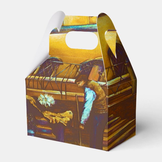 Venetian Venditore Favour Box (Front Side)