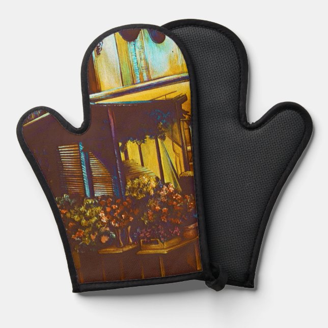 Venetian Venditore Oven Mitt (Front/Back)