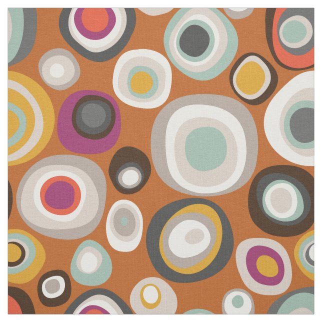 veneto boho spot amber fabric (Swatch)