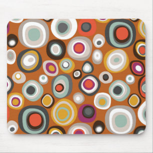 veneto boho spot amber mouse mat