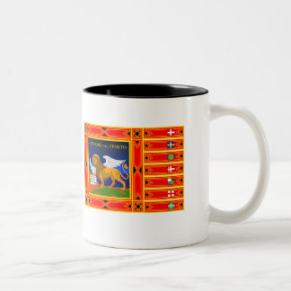 Veneto flag Two-Tone coffee mug