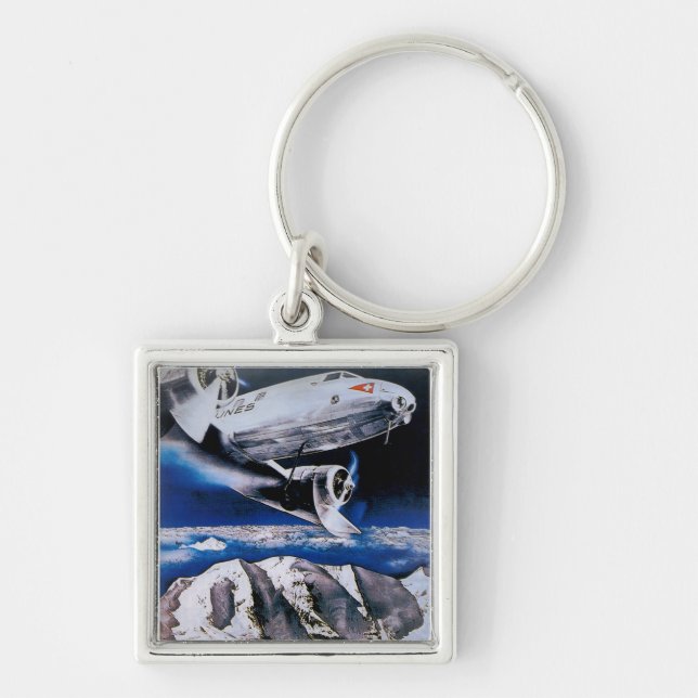 Venez En Suisse ~ Come to Switzerland Key Ring (Front)