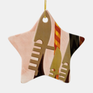 Venezia Ceramic Tree Decoration