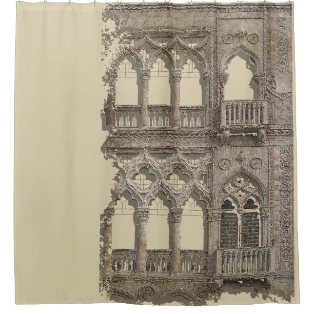 Venezia D'Oro Shower Curtain (Front)