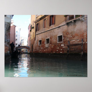 Venezia e i suoi canali - poster fotografico origi