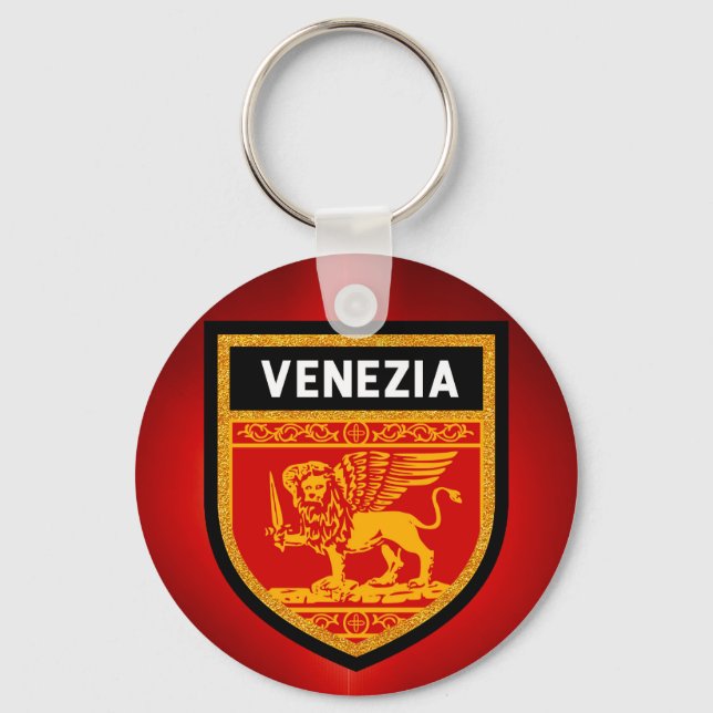Venezia Flag Key Ring (Front)