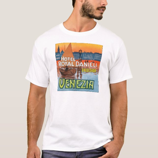 Venezia Hotel Royal Danieli T-Shirt (Front)