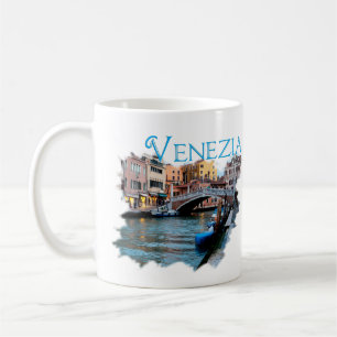 Venezia, Italia: Along the Canal Coffee Mug