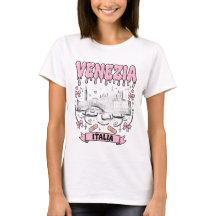 Venezia Italia Pink Drippy Yami Kawaii Skyline