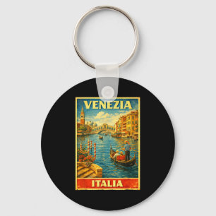 Venezia Italia Vintage Travel Venice Key Ring