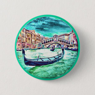Venezia, Italy 6 Cm Round Badge