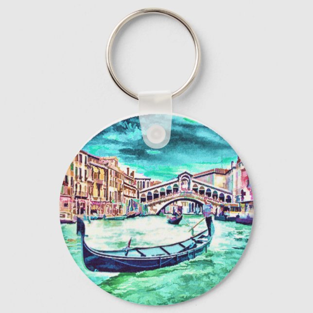 Venezia, Italy Key Ring (Front)