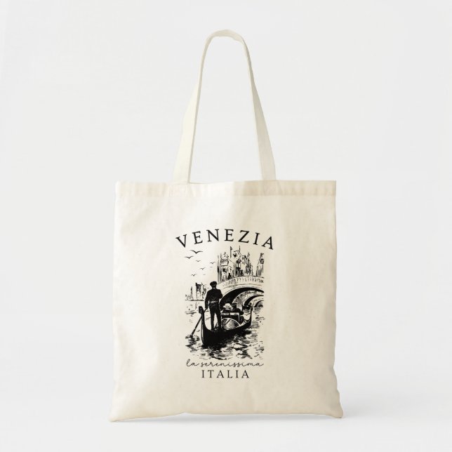 Venezia La Serenissima – Venice Italy Travel Tote Bag (Front)