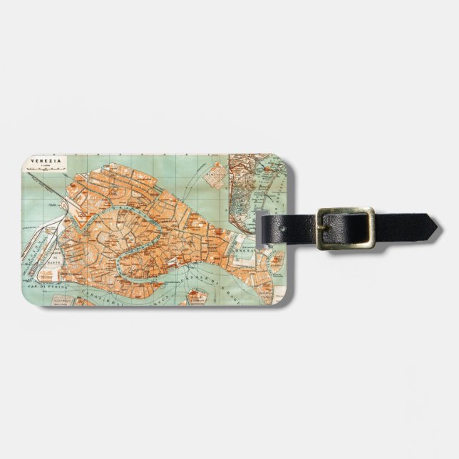 Venezia Luggage Tag (Front Horizontal)