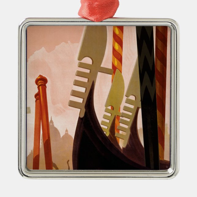 Venezia Metal Tree Decoration (Front)