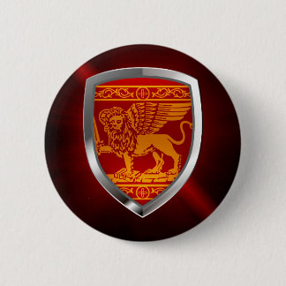 Venezia Mettalic Emblem 6 Cm Round Badge