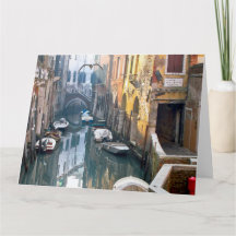VENEZIA SEGRETA Jumbo Greeting Card