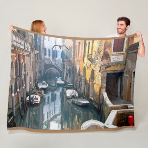 VENEZIA SEGRETA Large Fleece Blanket
