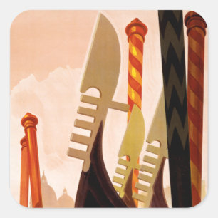 Venezia Square Sticker