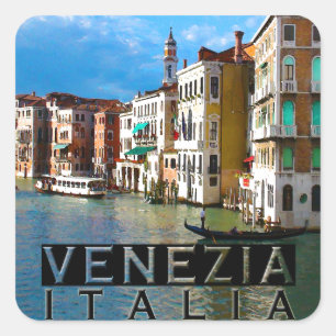 Venezia Square Sticker