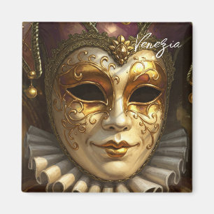 Venezia Venice Italy Carnival Mask Magnet