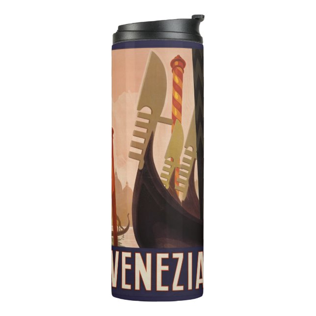 Venezia Venice Italy vintage travel tumbler (Rotated Left)