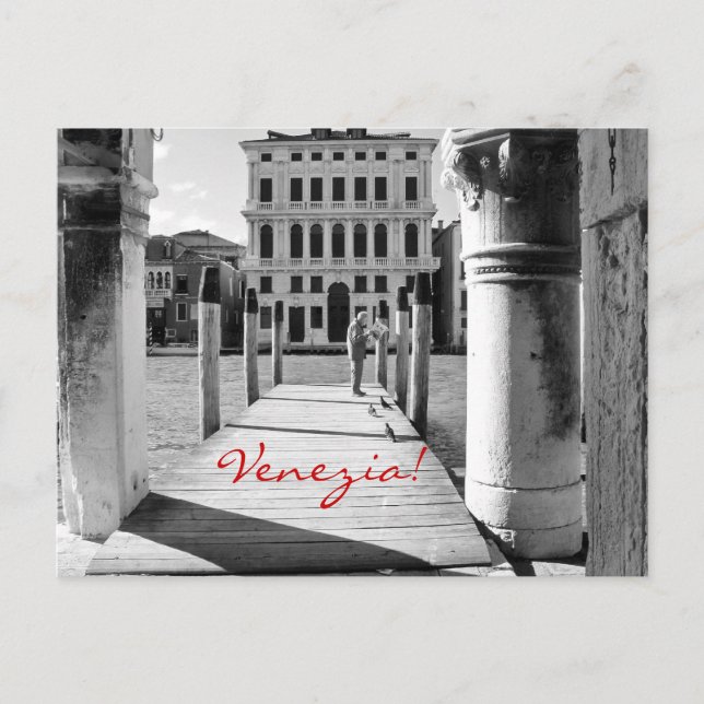 Venezia, Venice postcard (Front)