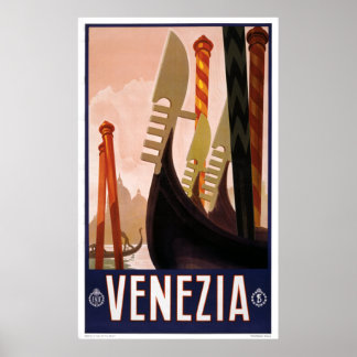 Venezia - Vintage Italian Travel Poster