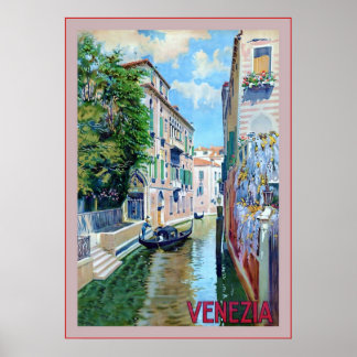 Venezia ~ Vintage Italian Travel Poster