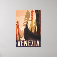 Venezia Vintage Italian Travel Poster